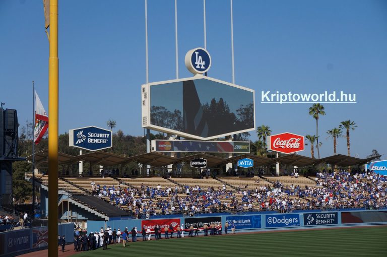 A Los Angeles Dodgers kriptoalapú tokeneket bocsátana ki