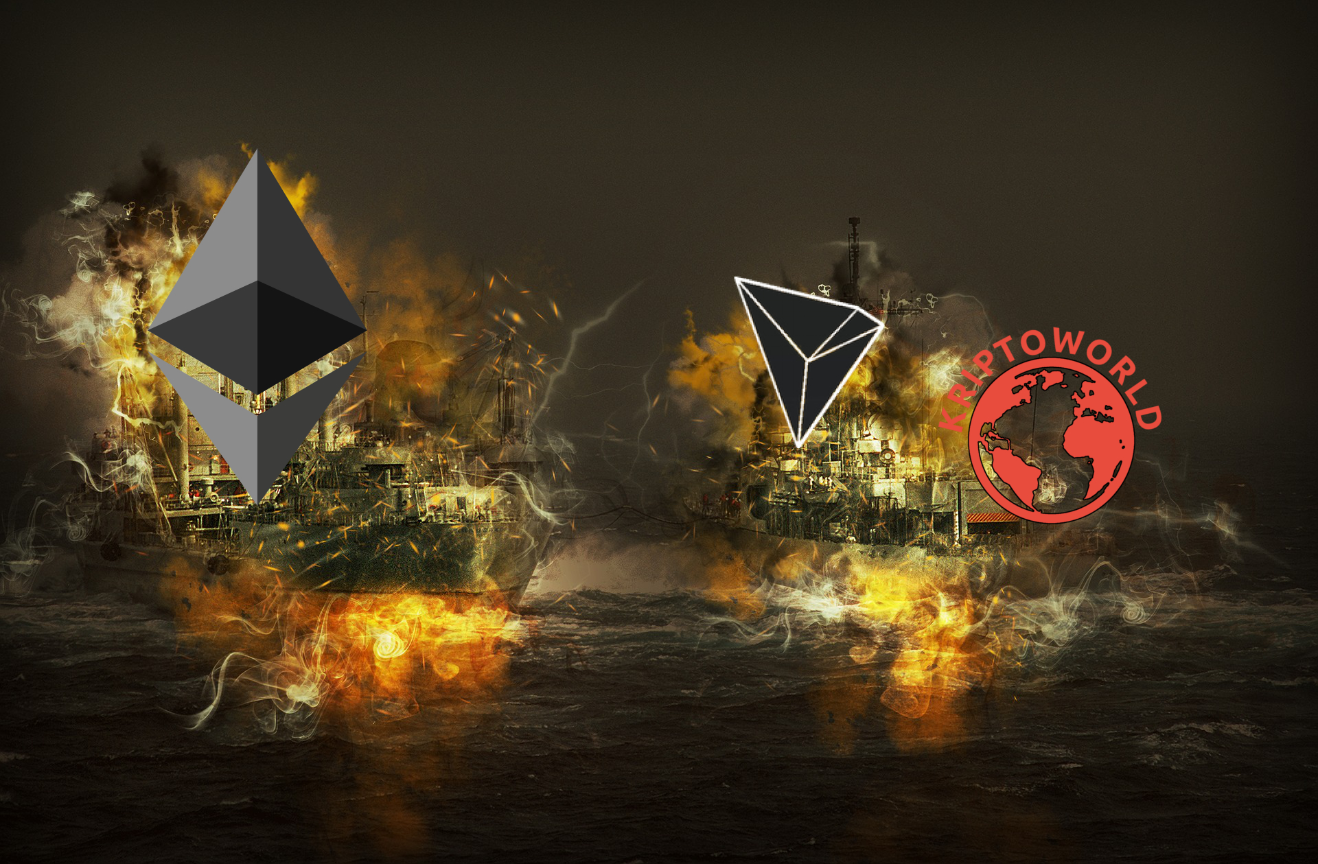 Ethereum és a Tron háborúja nem áll meg Ethereum és a Tron háborúja nem áll meg