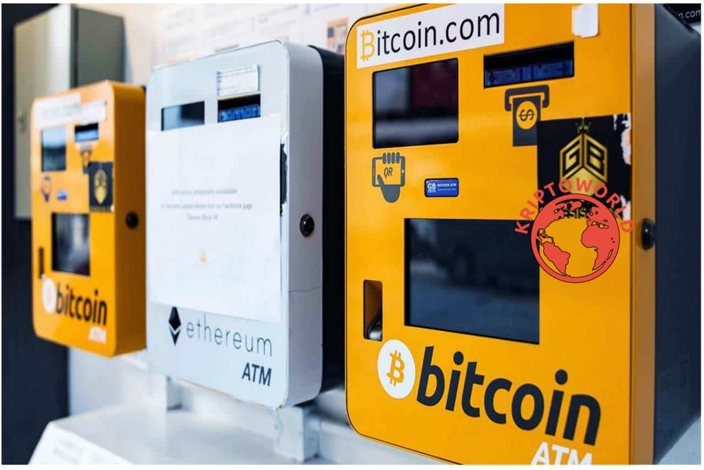 A kripto-ATM-ek száma 2021-ben világszerte 70%-kal nőtt