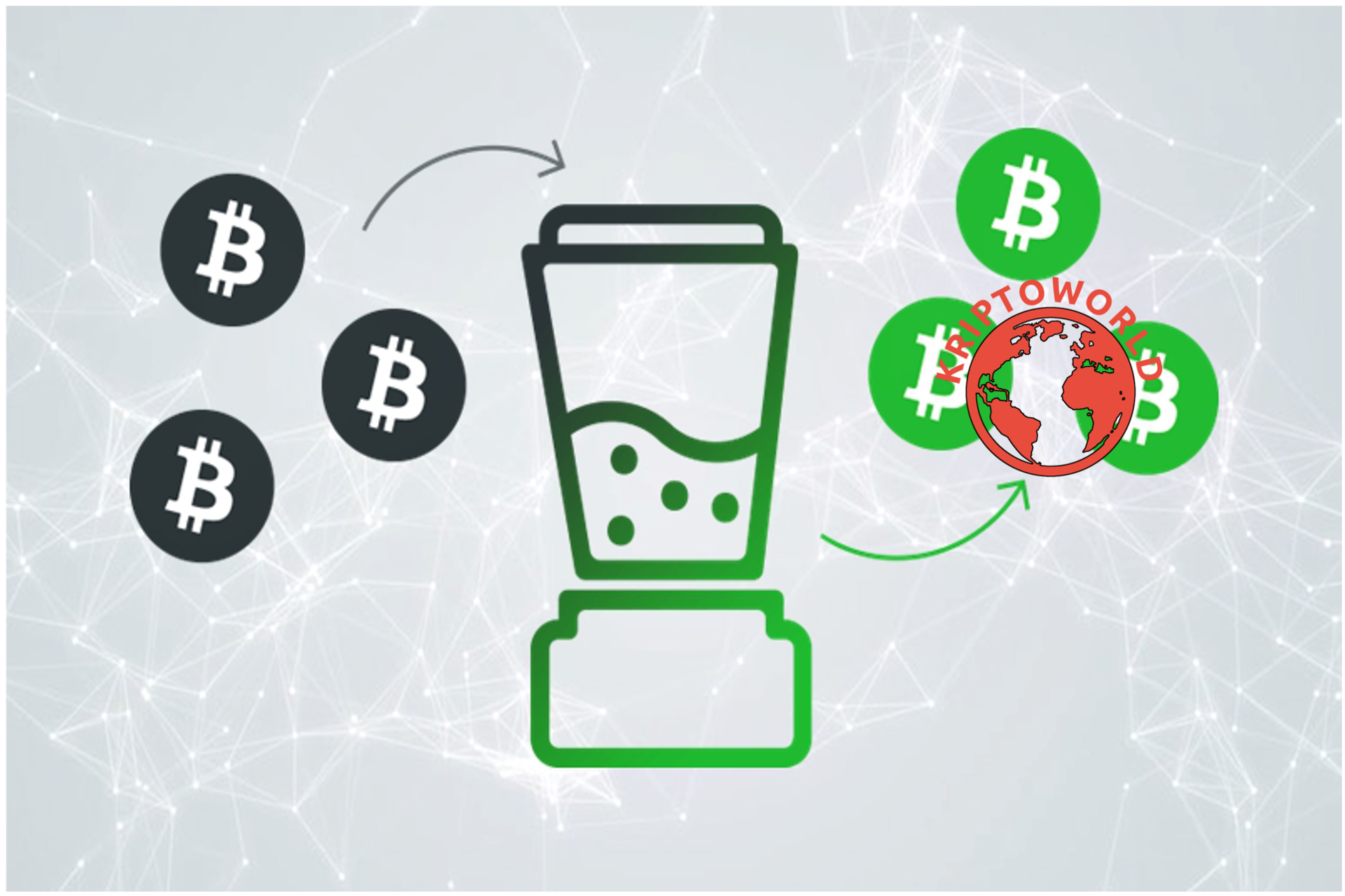 A Bitcoin Mixer megőrzi a Bitcoin ügyletek anonimitását