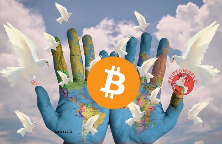 Így lehet a bitcoin a világbéke kulcsa