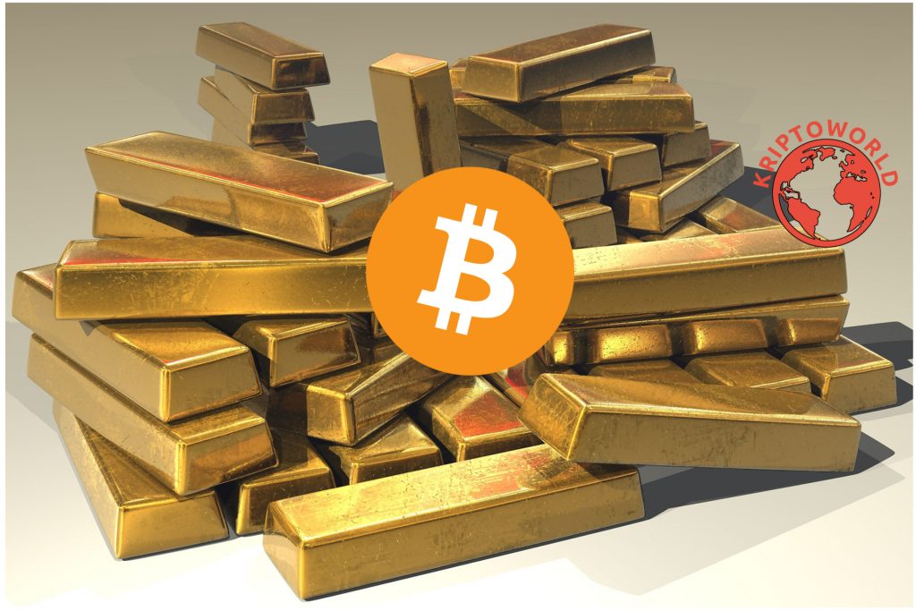 A bitcoin az új 1 dolláros összehasonlításban is legyűri az aranyat