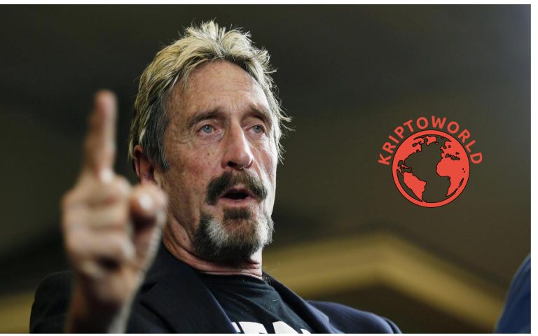 John McAfee: „Nincs semmim”, eltűnt a kriptovagyonom