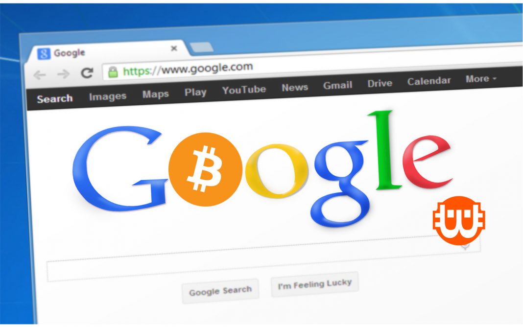 a „bitcoin” keresőkifejezésre a Google Trends adatai szerint