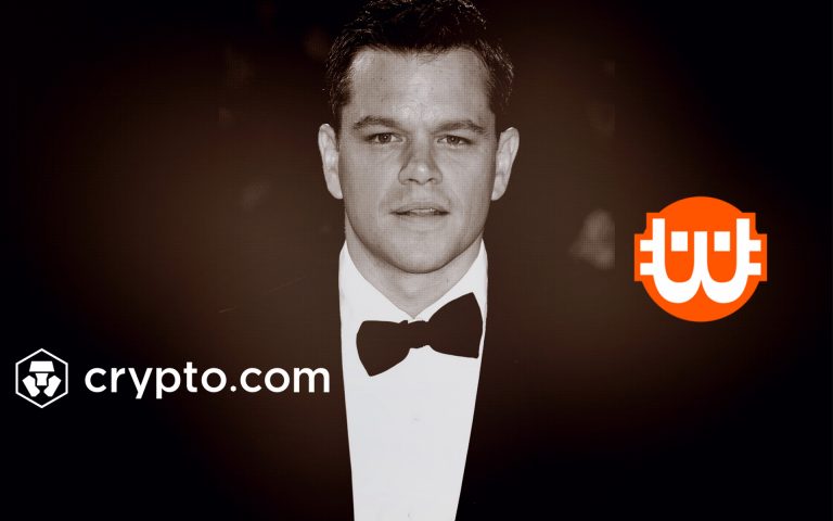 Matt Damon szerepel a Crypto.com mainstream marketingkampányában