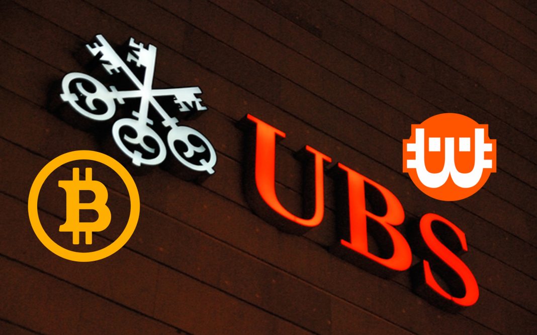 UBS Bank, Svájc, kriptopél