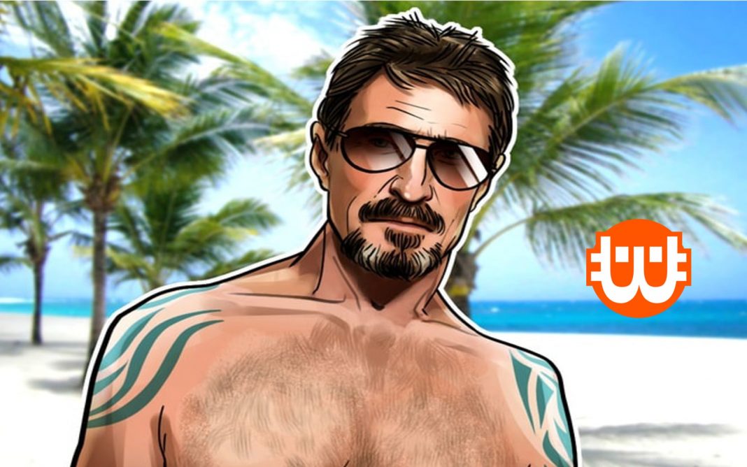John McAfee özvegye egy mémcoint indított, néhai férje előtt tiszteleg