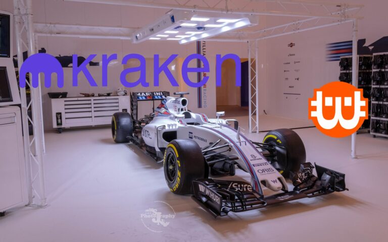 A Kraken partnerségre lép a Williams Racinggel