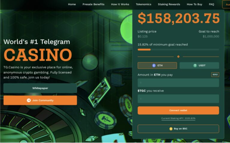 Tarol a TG.Casino előértékesítése, találd meg te is vele a nyerő számításod