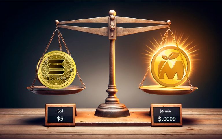 A Scapesmania (MANIA) 0,009 dollárral ugyanolyan jó, mint a Solana (SOL) anno 5 dollárért