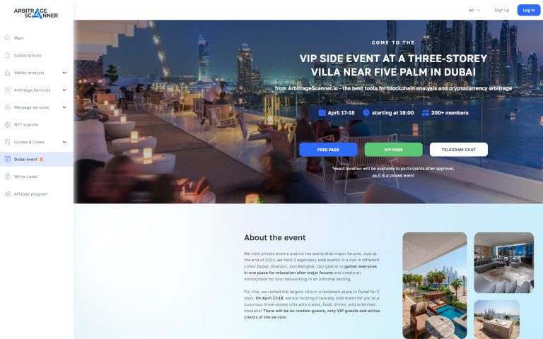 ArbitrageScanner Dubajban! Hogy lehet pénzt keresni a blokklánc elemzéssel és a kripto arbitrázzsal?