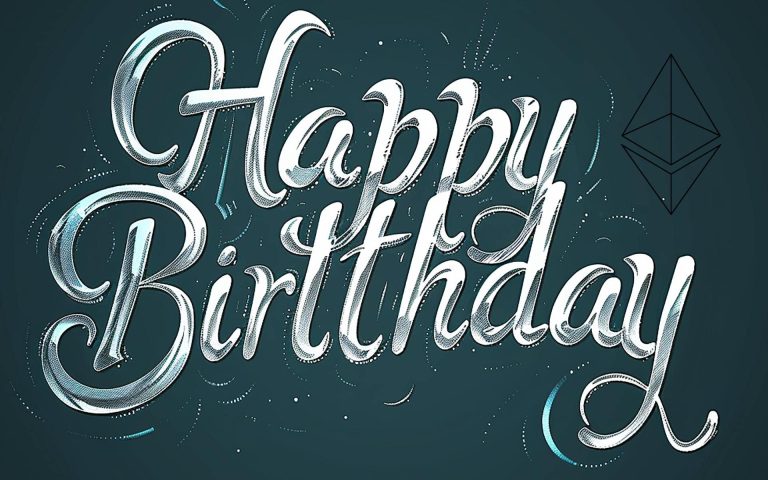 Boldog születésnapot Ethereum!