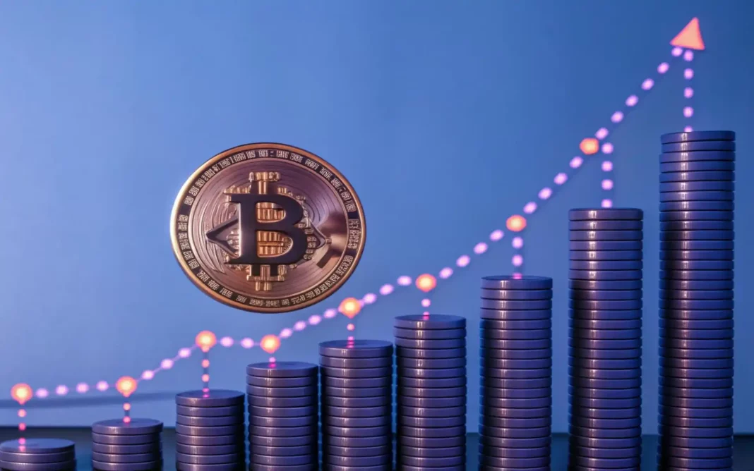 A bitcoin árfolyama a hétvégén emelkedő tendenciát mutatott