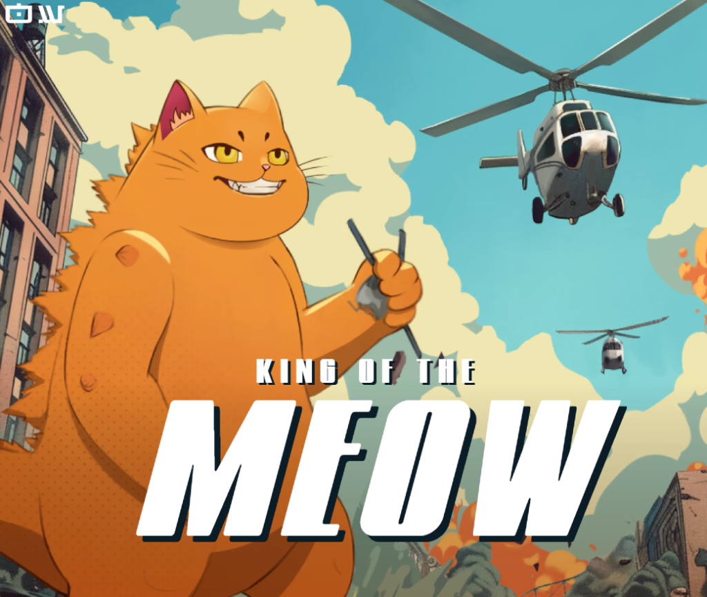 Catzilla mém érme