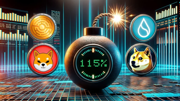 4 altcoin készen áll a robbanásra: SUI, DOGE, SHIB, MTAUR elérheti a 115%-ot!