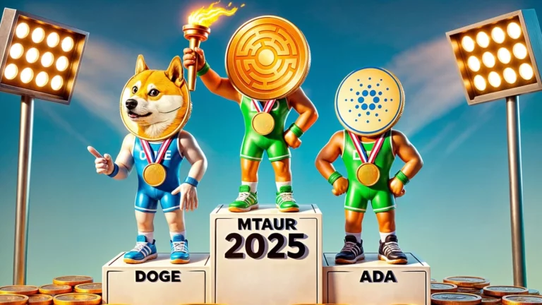 Ezért elözheti meg a Minotaurus (MTAUR) a Dogecoin-t (DOGE) és a Cardano-t (ADA) 2025-ben a top 10-es kriptók listáján