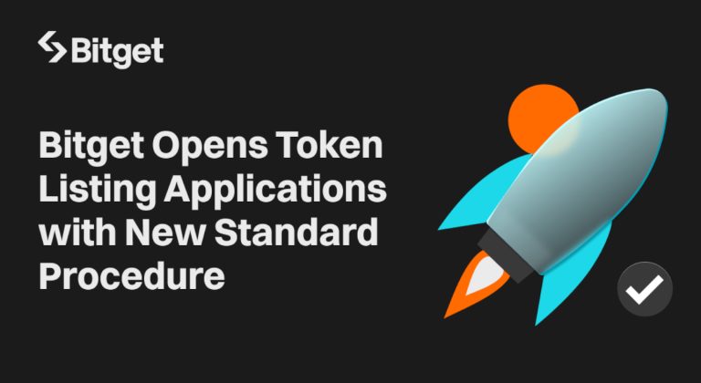 A Bitget új szabványos eljárással nyitja meg a tokenek listázási kérelmeit