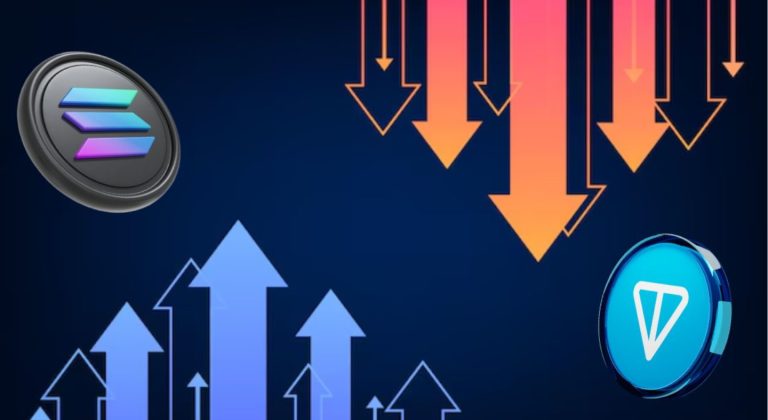 A Solana (SOL) az altcoin rally határán, míg a Toncoin (TON) stagnál – a TON-tulajdonosoknak aggódniuk kell?