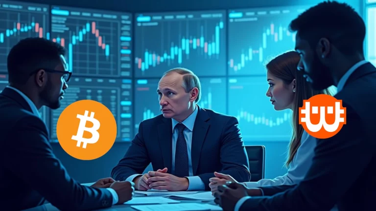 „Senki sem tilthatja be a Bitcoint” – Putyin kriptobarát üzenete