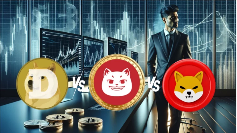 Dogecoin vs. Shiba Inu vs. Catzilla: A mém érmék koronájáért folyó verseny fokozódik