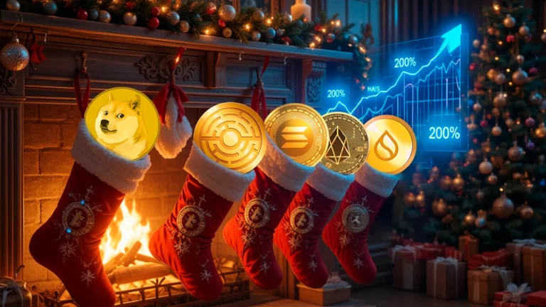 Felkészülés a karácsonyi rallyra: A legjobb 5 érme 200%-os növekedési potenciállal!