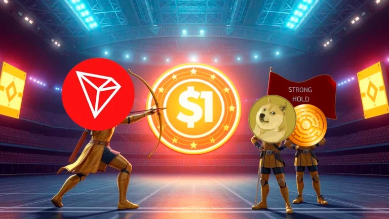 A TRX 1 dollárt kerget: A DOGE erősen tartja magát, vagy az MTAUR kitör?