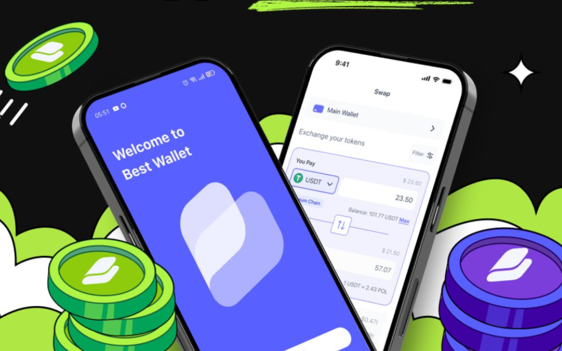 Best Wallet - Legjobb anonim KYC mentes kriptotárca?! (Top Crypto Wallet)