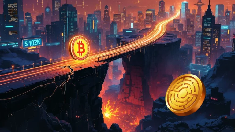 A Bitcoin-nak 102.000 dollárt kell támogatássá alakítania, hogy megakadályozza a 90.000 dolláros visszahúzódást