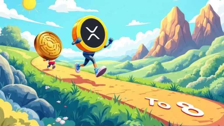 Az elemző azt jósolja, hogy az XRP „8 dollárig fog hasítani” – ez a kriptó lépést tud tartani?