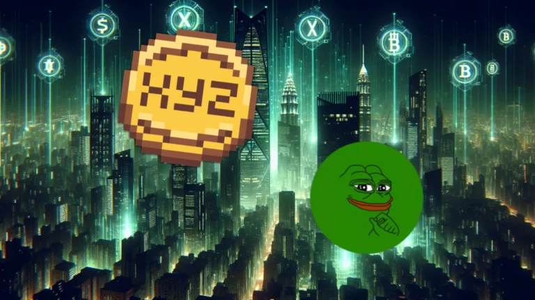 A PEPE a kritikus támogatásnál! Vissza tud-e pattanni, vagy az XYZVerse (XYZ) megelőzi a mém érmék piacán?