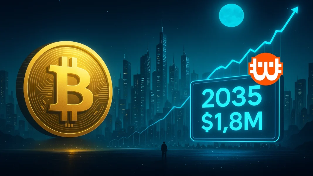 Egy elemző szerint 2035-re 1,8 millió dolláros bitcoin árfolyam várható