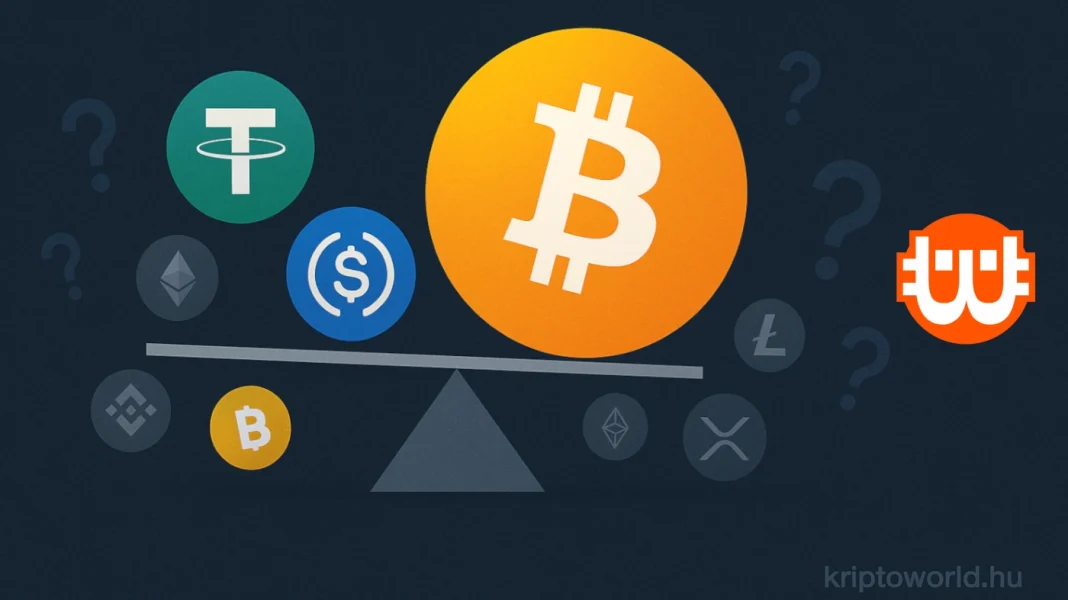 Így alakult át a kriptopiac: a bitcoin és a stablecoinok váltak domináns tényezővé