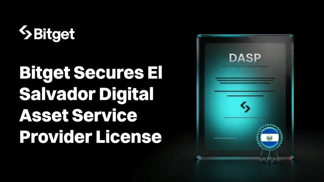 A Bitget megszerezte az El Salvador-i digitális eszközszolgáltatói (DASP) engedélyt a BSP jóváhagyását követően