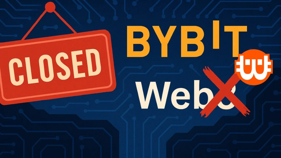 A Bybit nagyot bukott, most sorra zárja be Web3 szolgáltatásait