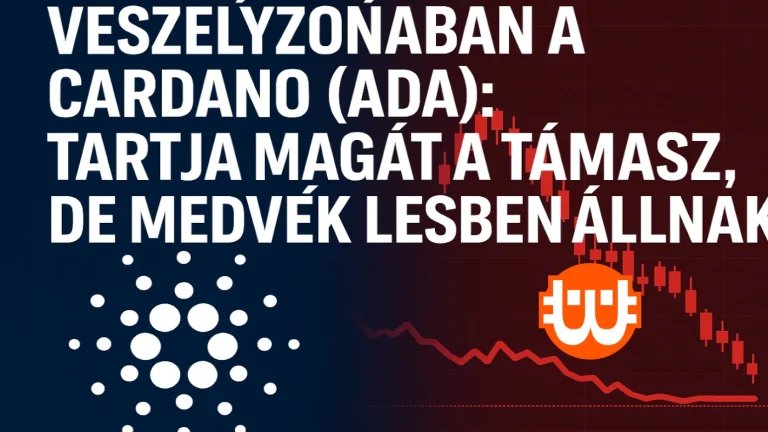 Veszélyzónában a Cardano (ADA): Tartja magát a támasz, de medvék lesben állnak