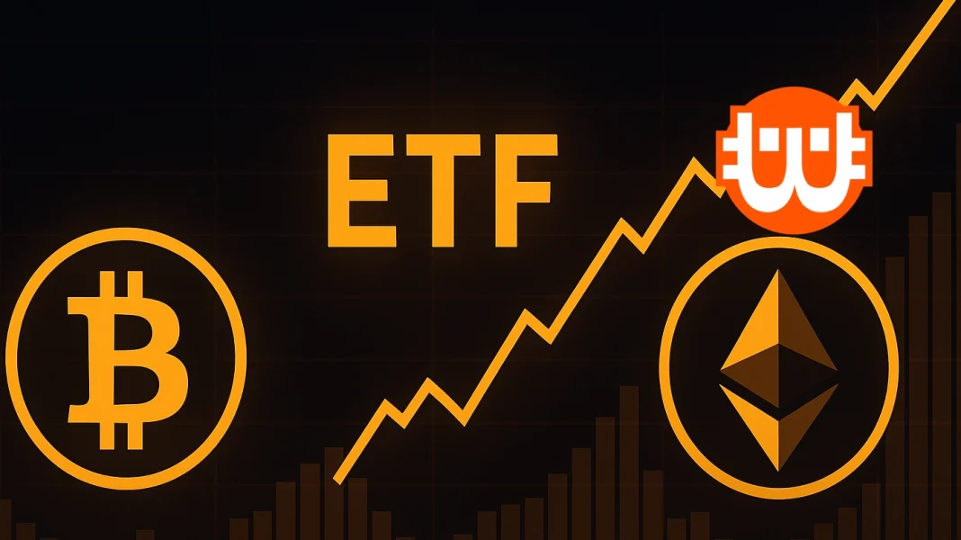 Rekord nagyságú tőke áramlott a bitcoin- és ether-ETF-ekbe