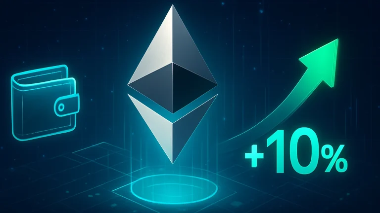 10%-kal nőttek az Ethereum aktív tárcacímei