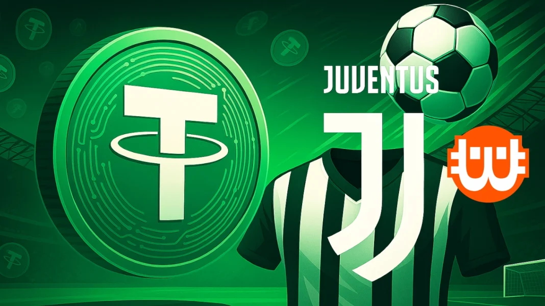 A Juventus labdarúgó klubba fektetett a Tether