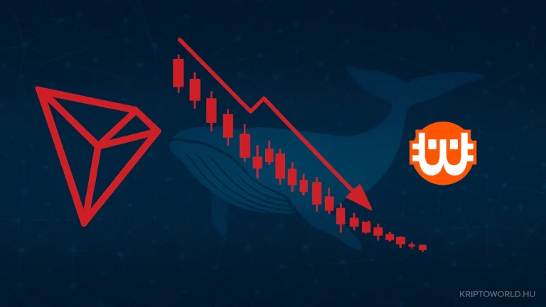 TRX árfolyamcélok elemzése a 2,7%-os esés és a bálnaeladások után