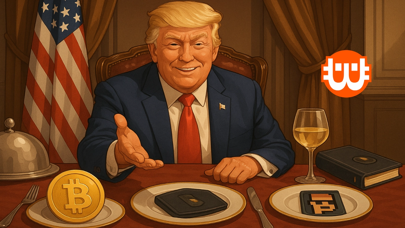 A kriptoipar most közvetlenül Trump elnöki asztalánál lobbizik
