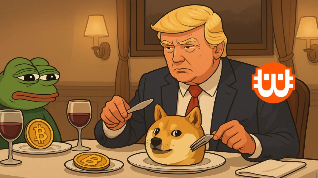 Trump és a mémcoinok: etikai aggályokkal terhelt vacsora