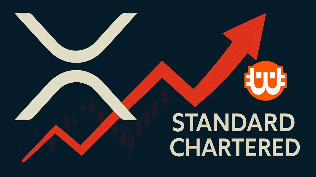 Az XRP árfolyamáról tett előrejelzést a Standard Chartered