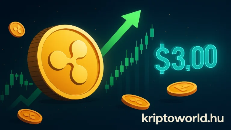 Közel a 3 dollárhoz: az XRP árfolyama kilőtt a Ripple-per lezárása után