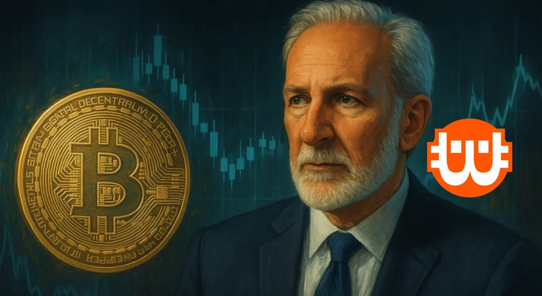 Peter Schiff: a bitcoin legnagyobb kritikusának nézőpontja