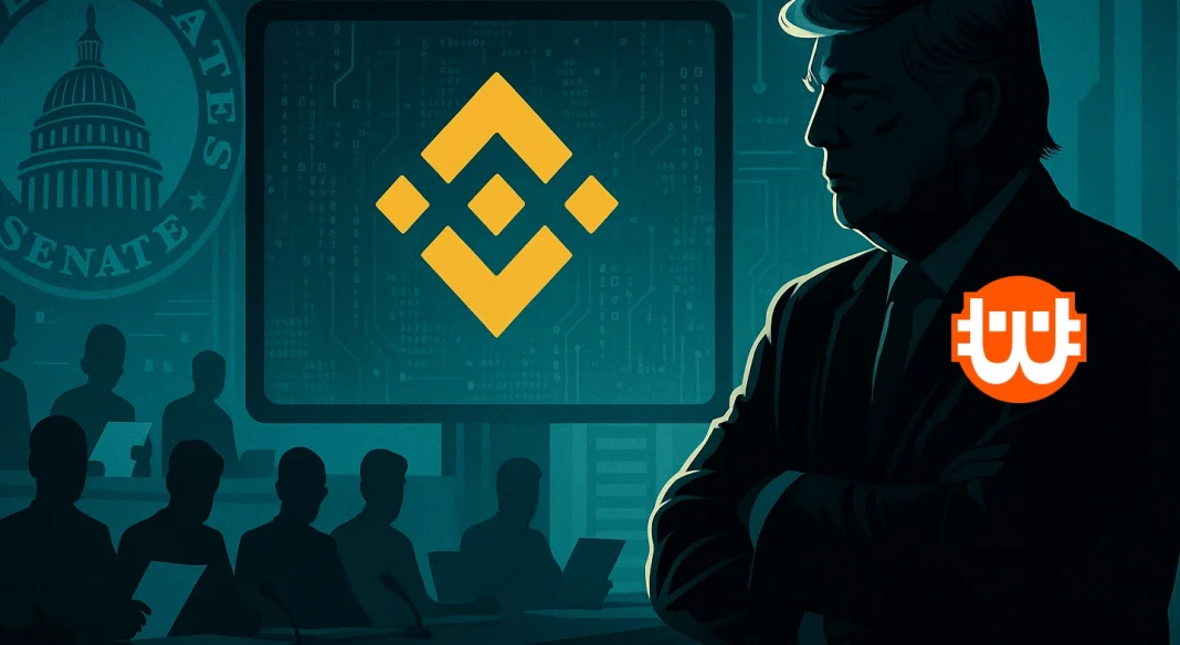 Trump és a Binance kapcsolatát vizsgálja egy szenátusi csoport