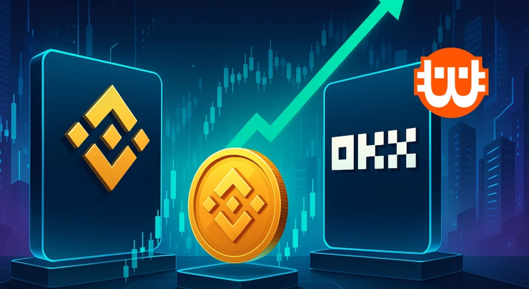 A Binance és az OKX kereskedői a BNB árfolyamának emelkedésére játszanak – Mutatjuk, miért