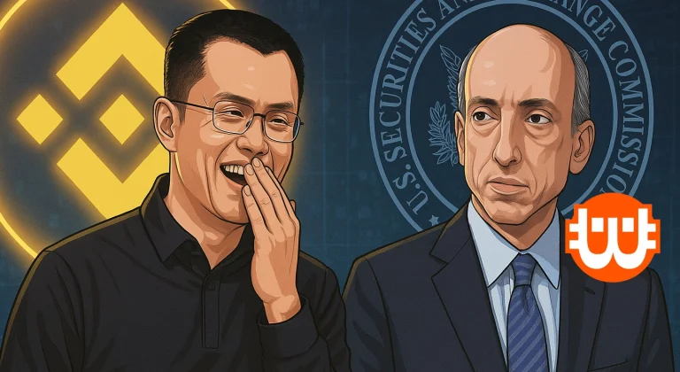 Changpeng Zhao Genslert gúnyolja, miután az SEC ejtette a Binance elleni keresetet