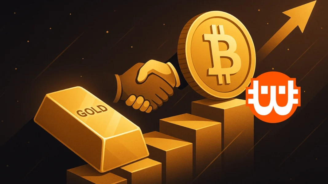 Az arany és a bitcoin: kéz a kézben az új csúcsok felé