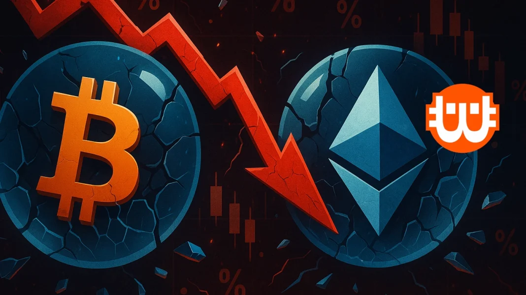 Likvidációs rémálom várhat a bitcoinra és az ethereumra