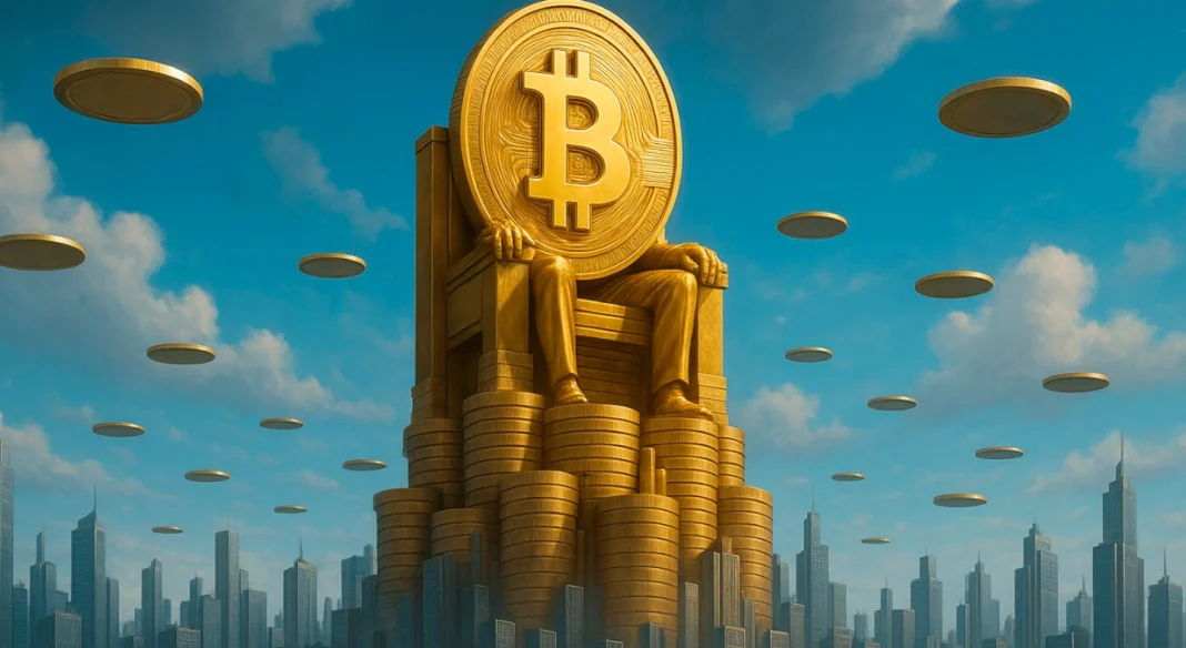 A Bitcoin dominanciája eléri a 64,73%-ot, miközben a kriptopiac meghaladja a 3 billió dollárt